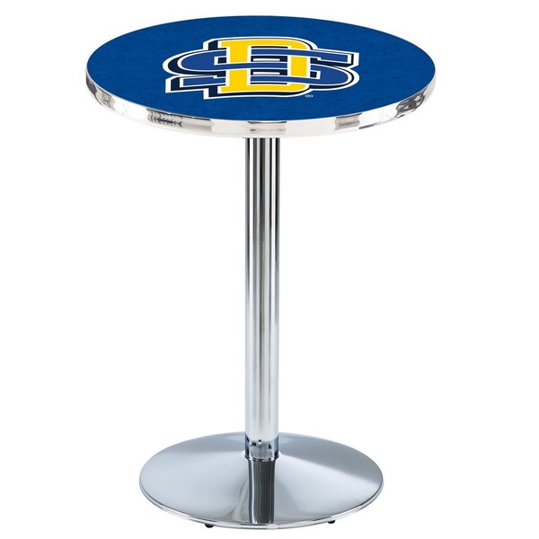 42" Chrome South Dakota State Pub Table
